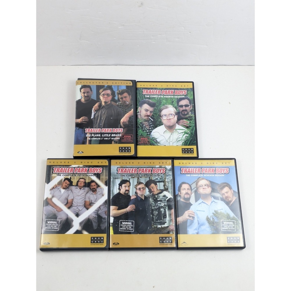 Trailer Park Boys Season 1-7 DVD Seasons 1,2,,4,5,6,7 Complete Series Minus 3
